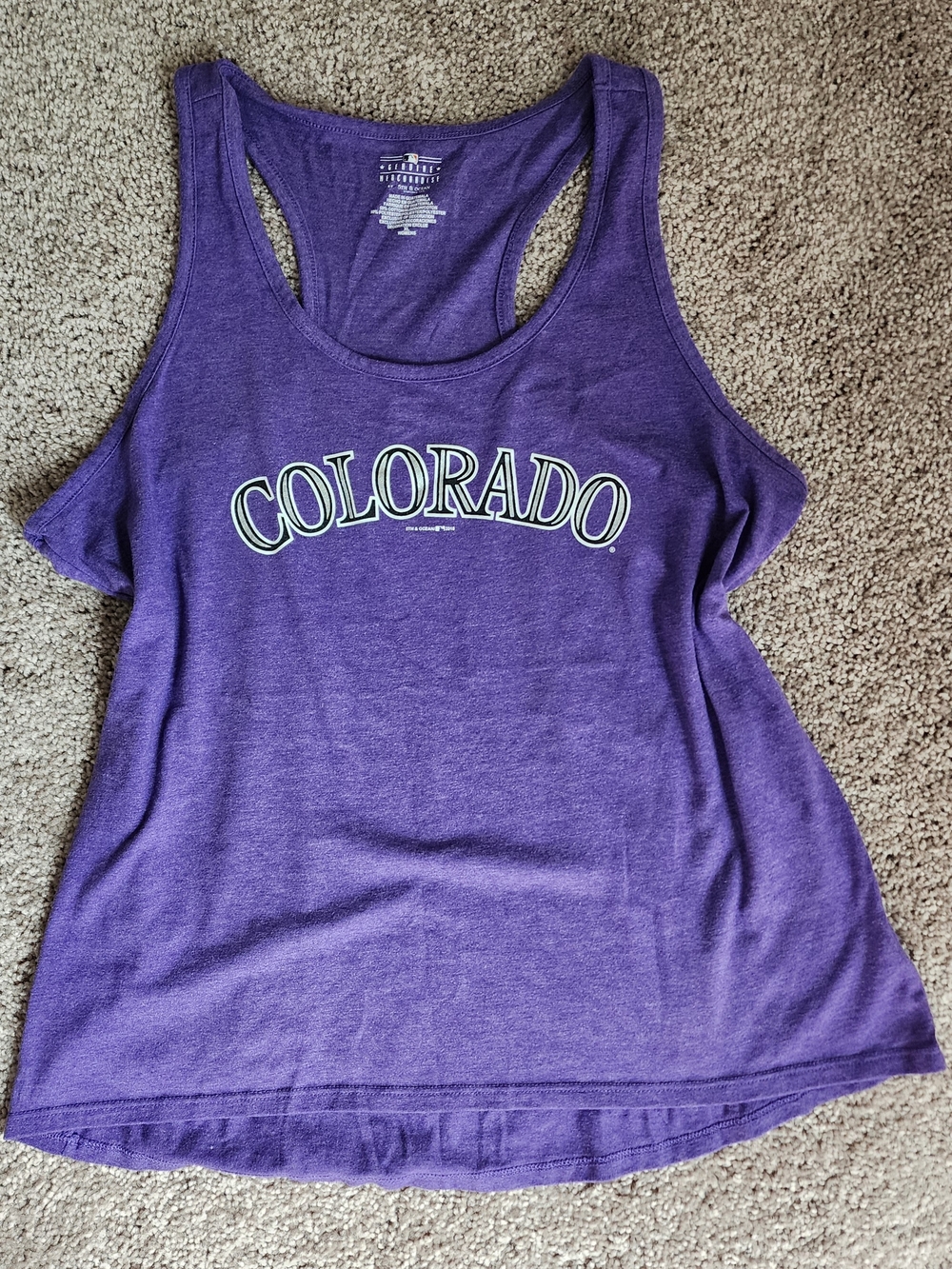 Colorado Rockies Racerback Tank